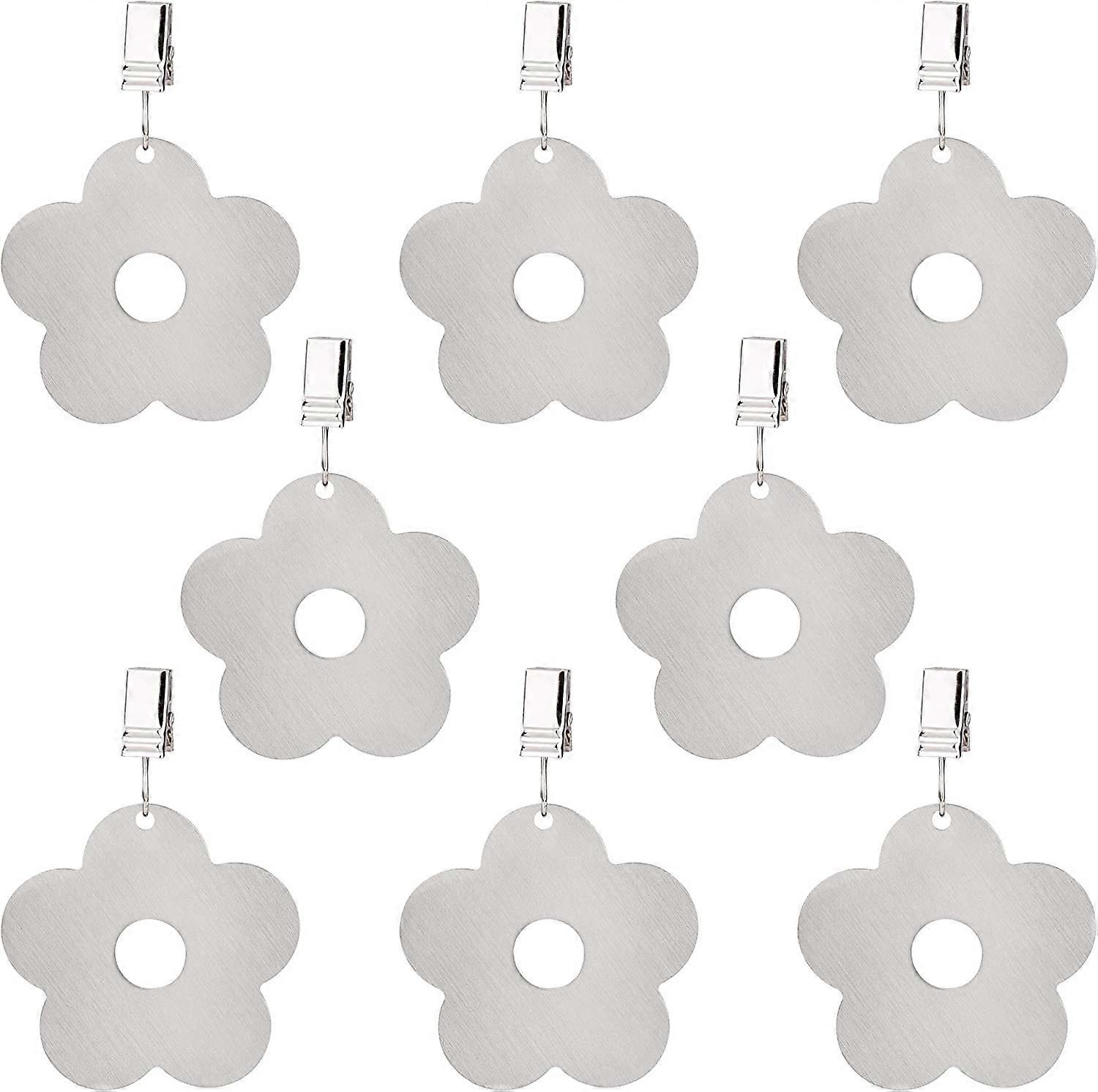 Stainless Steel Tablecloth Weights, 8 Pcs