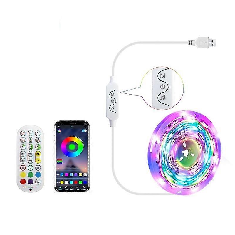 USB Bluetooth LED Symphony Lights, Length: 2m 28 LEDs 2m 28 LEDs