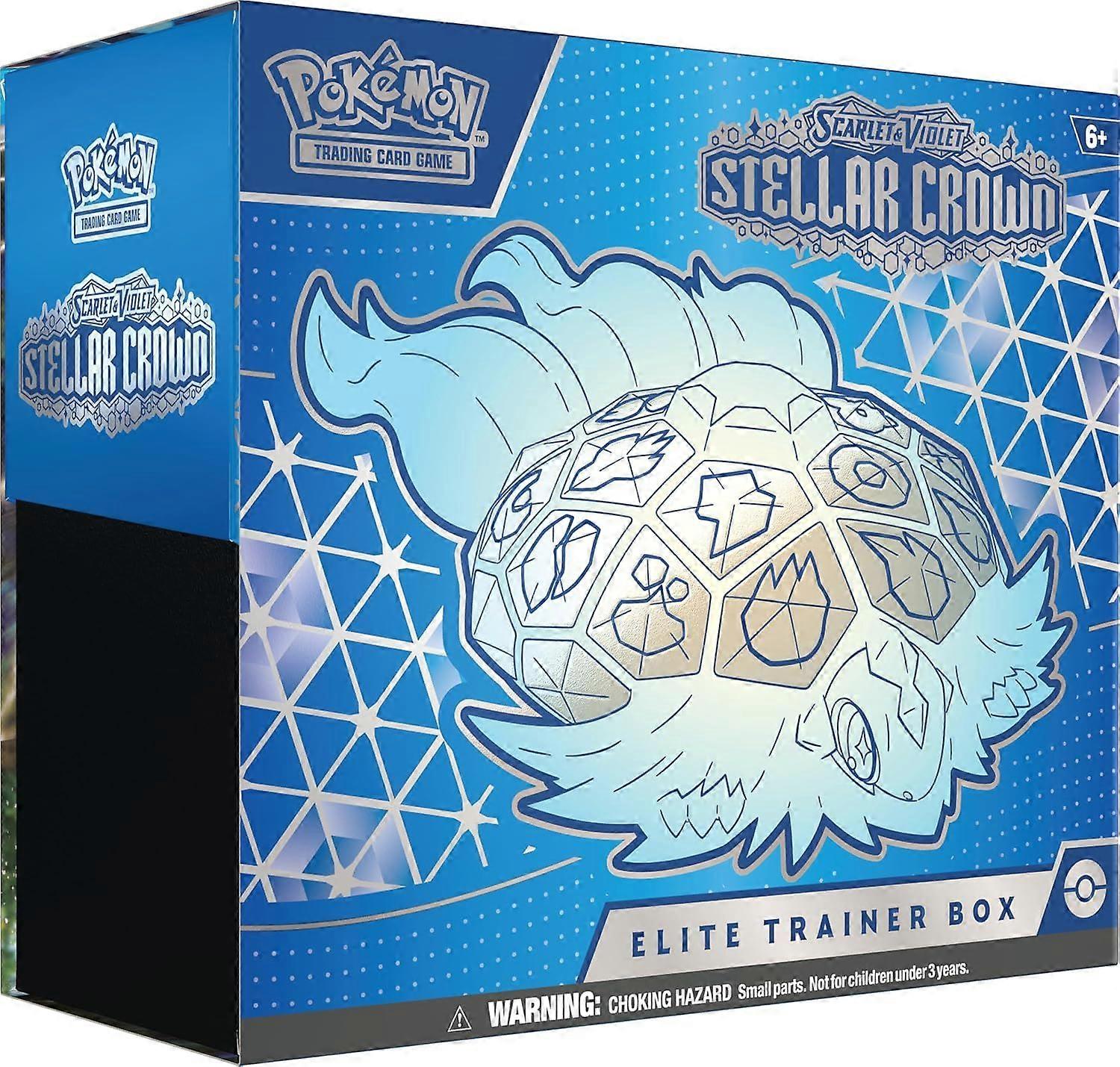 Pokemon TCG Scarlet & Violet 7 - Stellar Crown - Elite Trainer Box 1