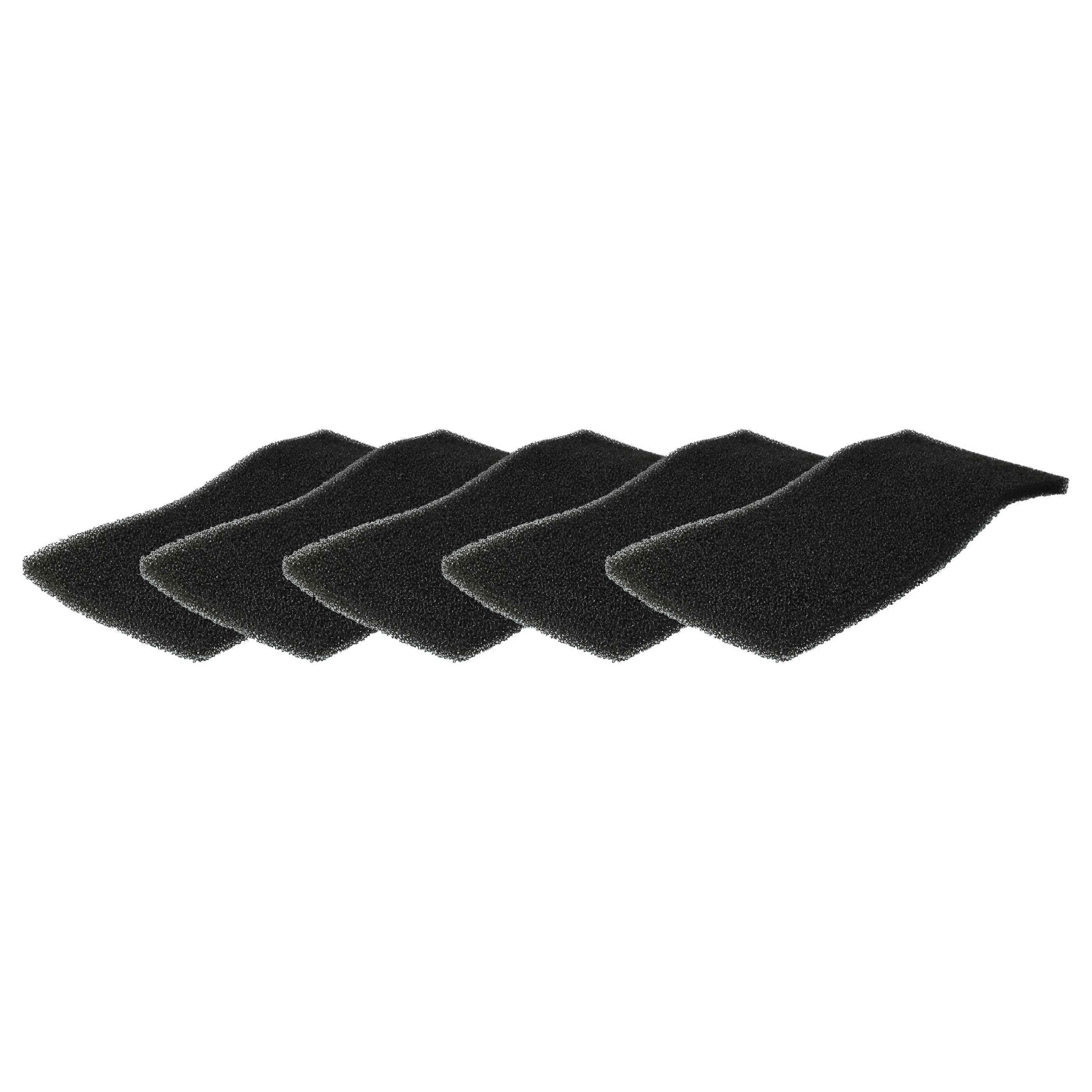 Filtre à mousse vhbw 5x 35 PPI compatible avec sèche-linge Bauknecht TK UNIQ 73A Di, TK Uniq 73A DI (856010803020), TK Uniq 72A DI (856076803023)