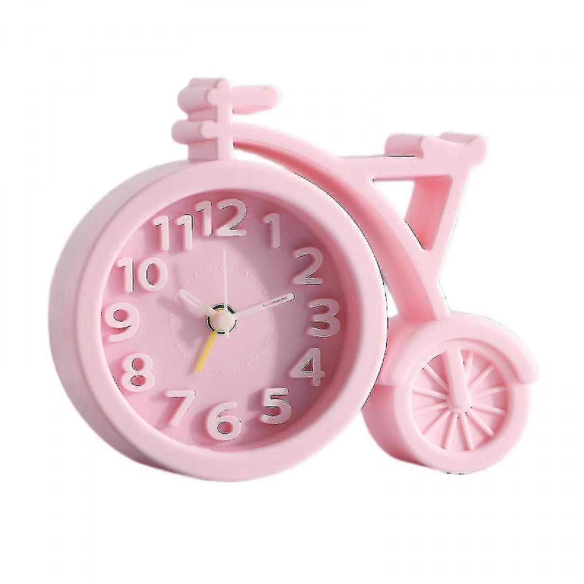Creative Office Desktop Bicycle Alarm Clock Bedroom Bedside Clock