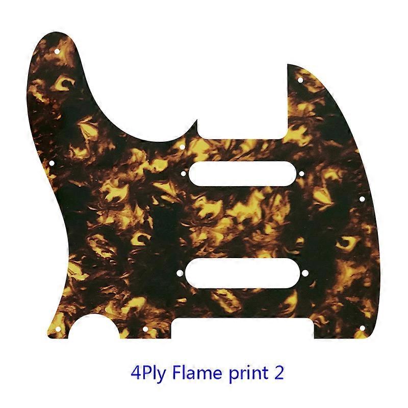 XinYue Custom Guitar Pickgaurd - For Left Hand Nashville SS Two Single Pickups Tele Guitar Pickguard Scratch Plate Replacement