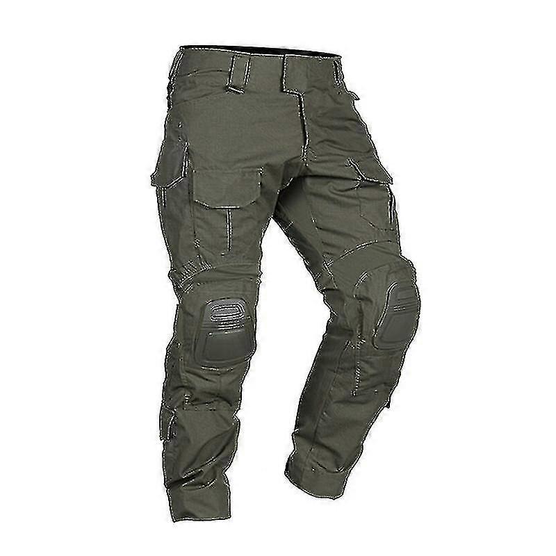 Men Combat Cargo Pants With Knee Pads Airsoft Tactical Trousers Multicam Cp Gen3 Camouflage Army Work Pant U
