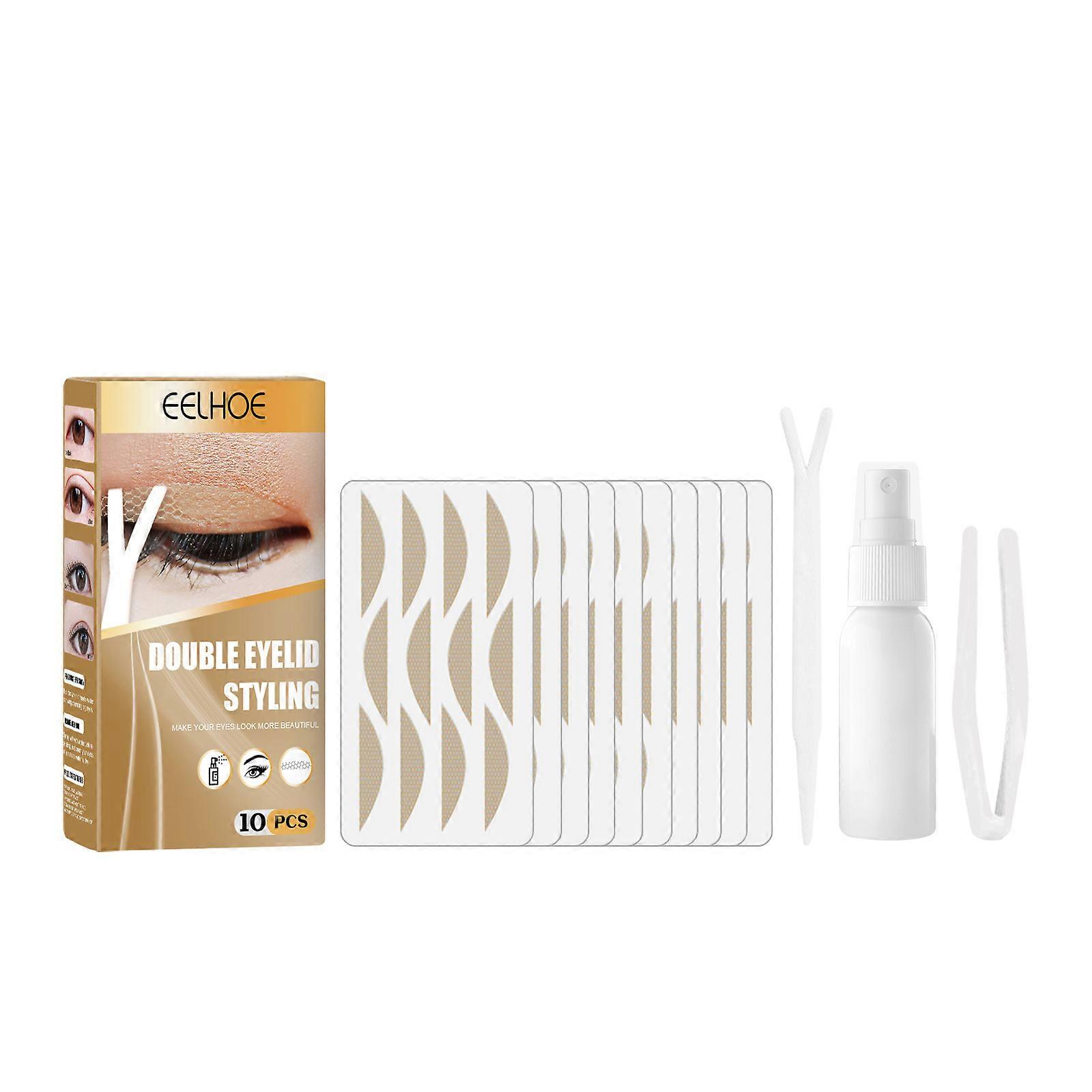 nice L code eyelid tape for hooded eyes invisible Glue-Free Eyelid Lifter Strips