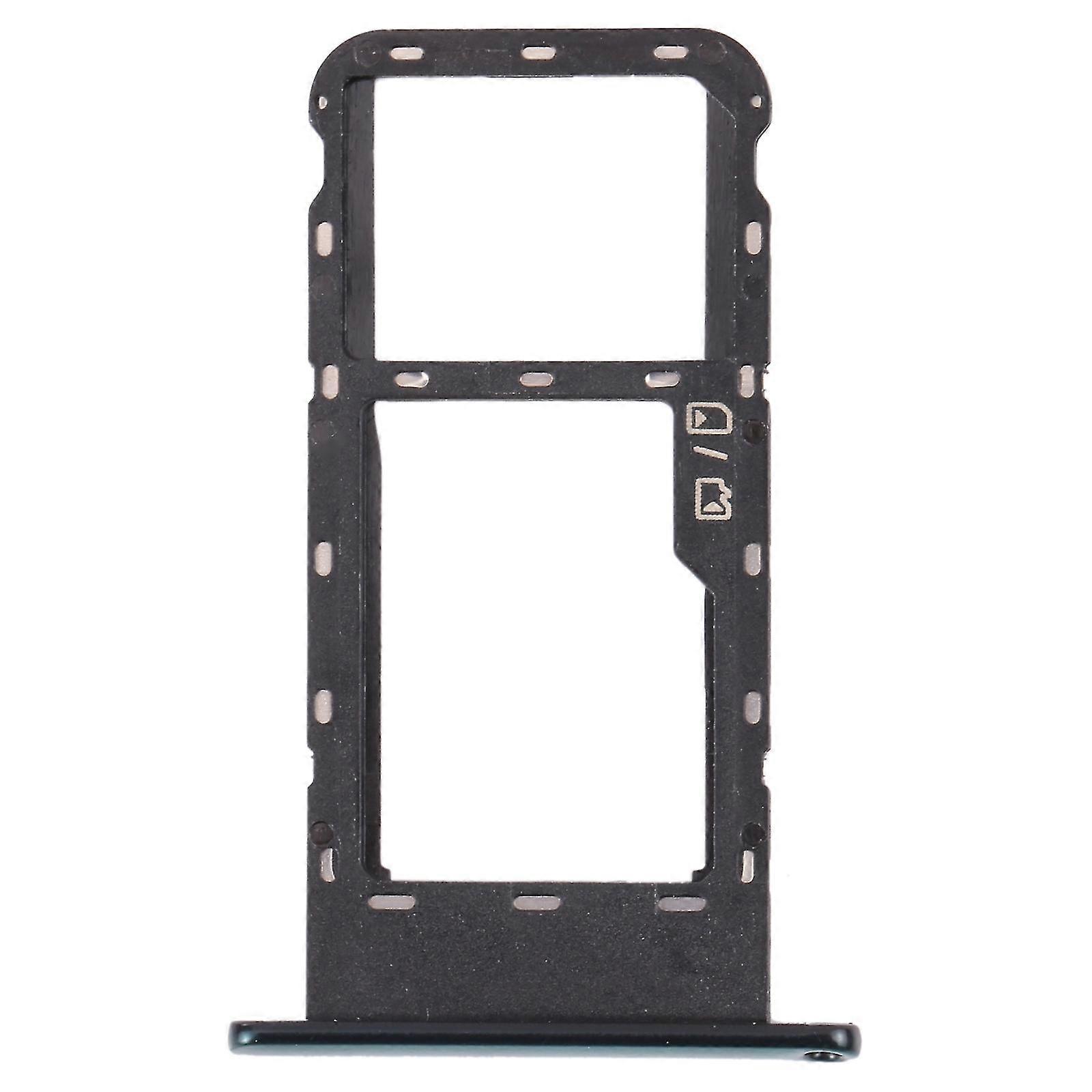 SIM Card Tray + Micro SD Card Tray for ZTE Blade V2020 Smart - Conveniently Manage Your SIM and Memory Cards for Your Phone