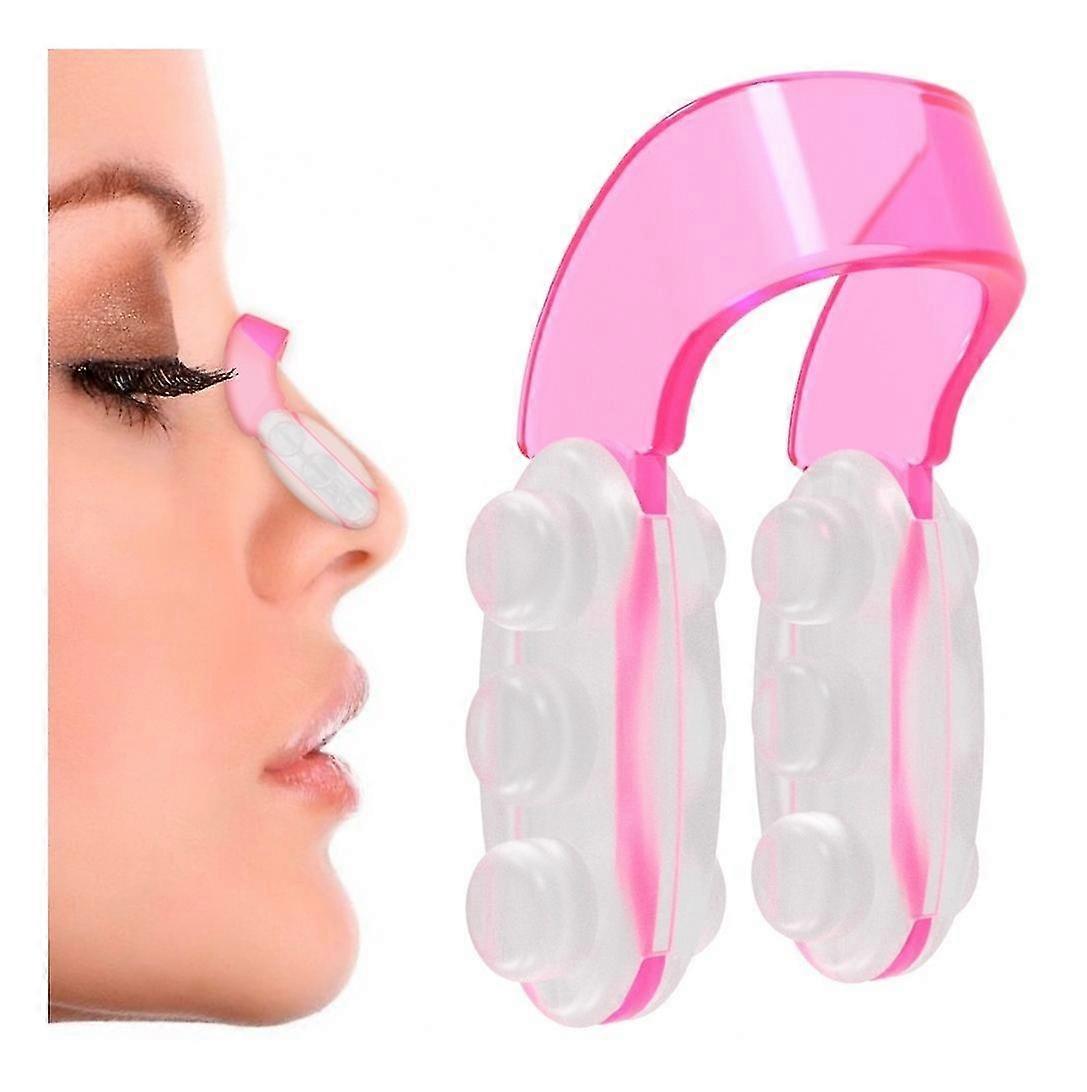 Nose Correction Clip On Nose Up Rhinoplasty, Rhinoplasty Nose Shaper Flesh Nose Flattened Nose U-shaped Physical Correction Nose Straightener (color:p