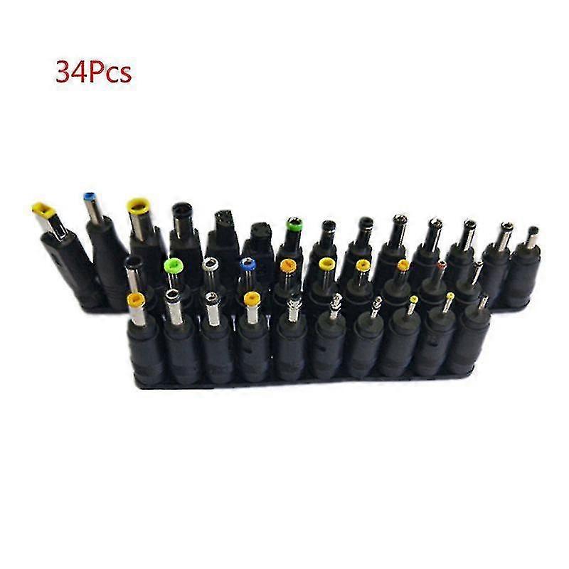 8/28/34db/set Univerzális laptop dc tápegység adapter csatlakozó csatlakozó dugó Ac Jack töltő csatlakozók konverziós fej