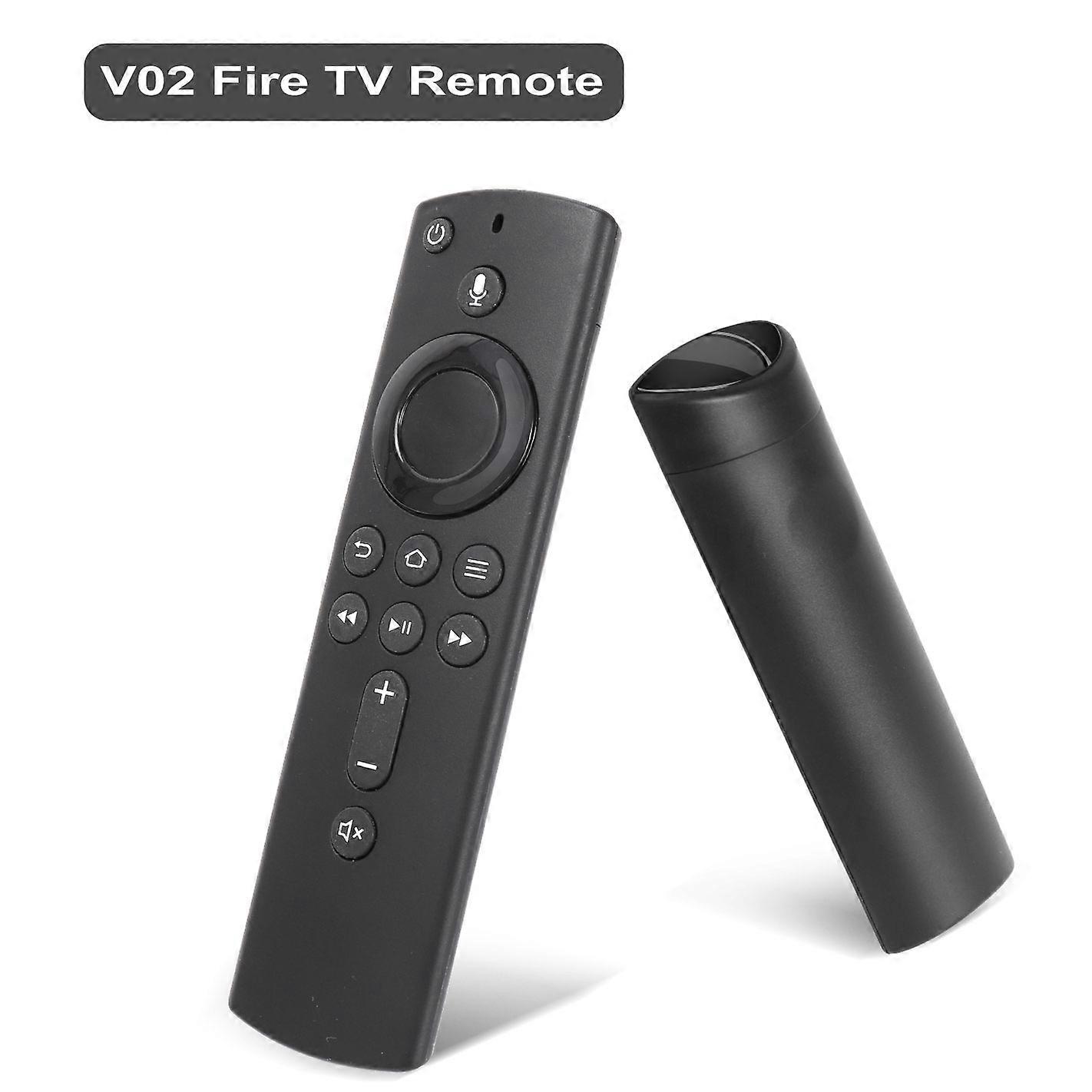 F02 Fire TV Remote Replacement Smart Remote Controllers Support IR Learning V02 Voice Search Remote For Amazon Fire TV Stick