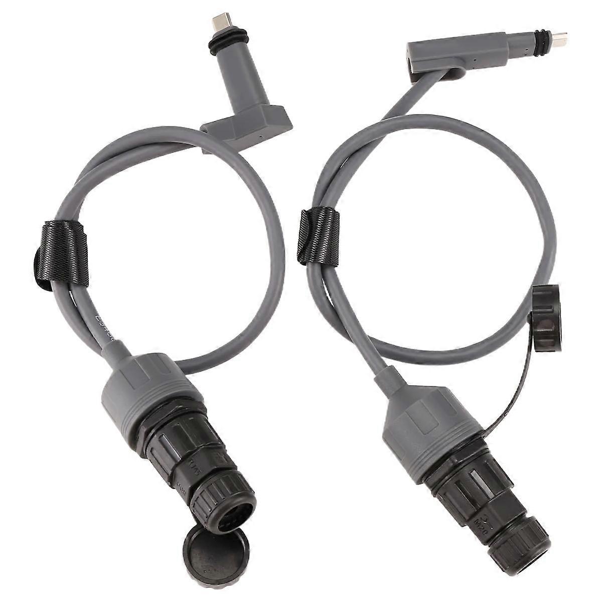 For Cable 1200Mbps RJ45 1 RJ 2 Connector Plug to RJ45 Extension Adapters for Dish V2 Cable Router