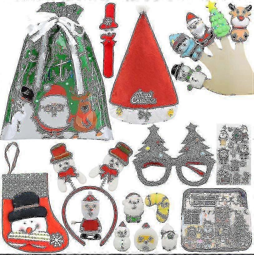 Advent Fidget Leksaker Stressavlastning Fidget Leksak Blind Box Barn