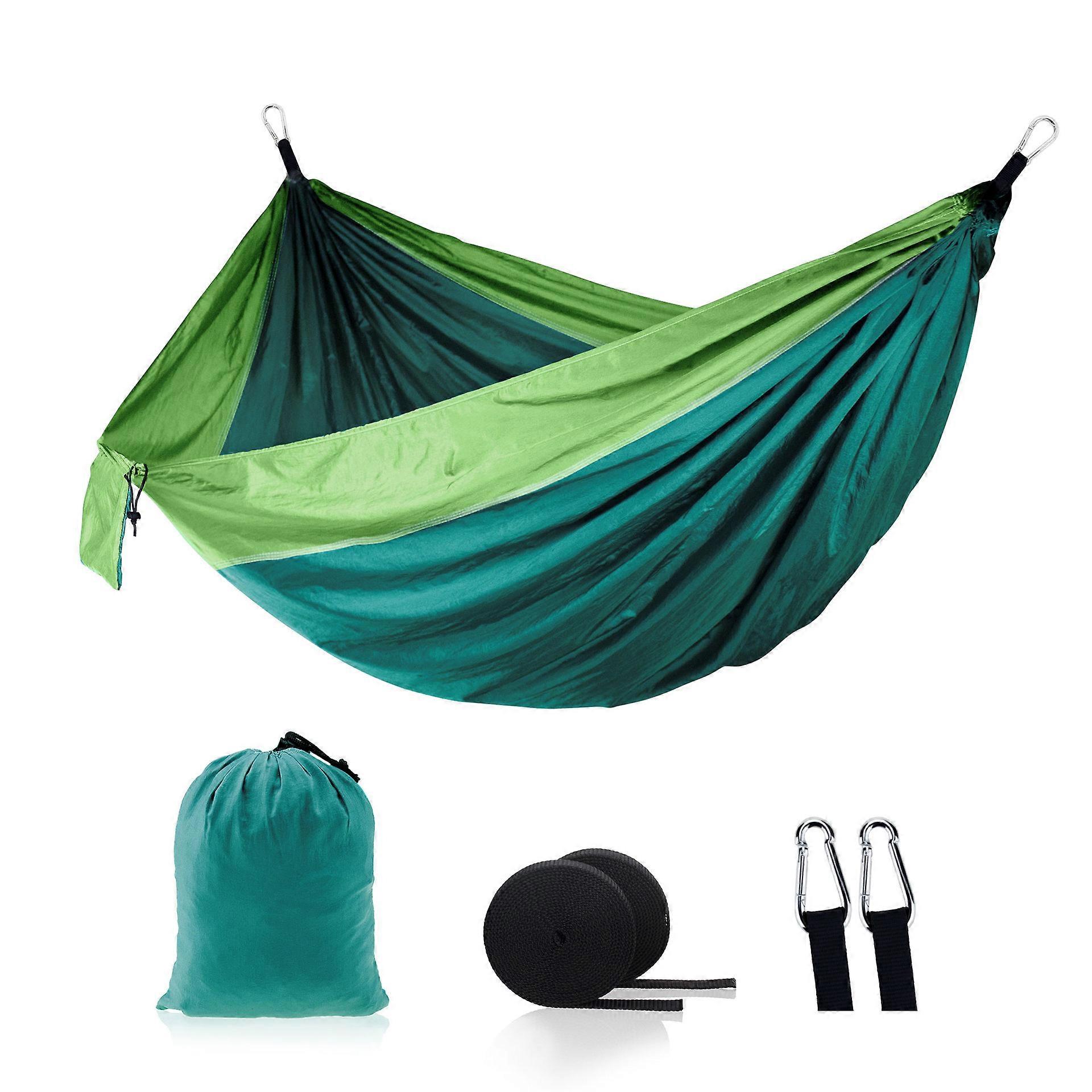 Camping Hammock Double & Single Portable Hammocks With 2 Tree Straps,portable