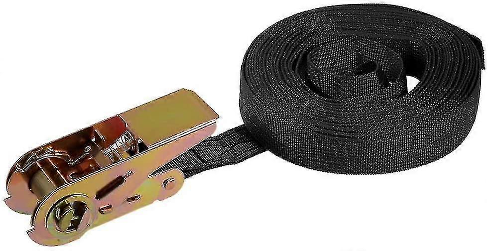 Ratchet Tie Down Lashing Strap 8mx25mm 250kg Load Cap Polypropylene For Moving