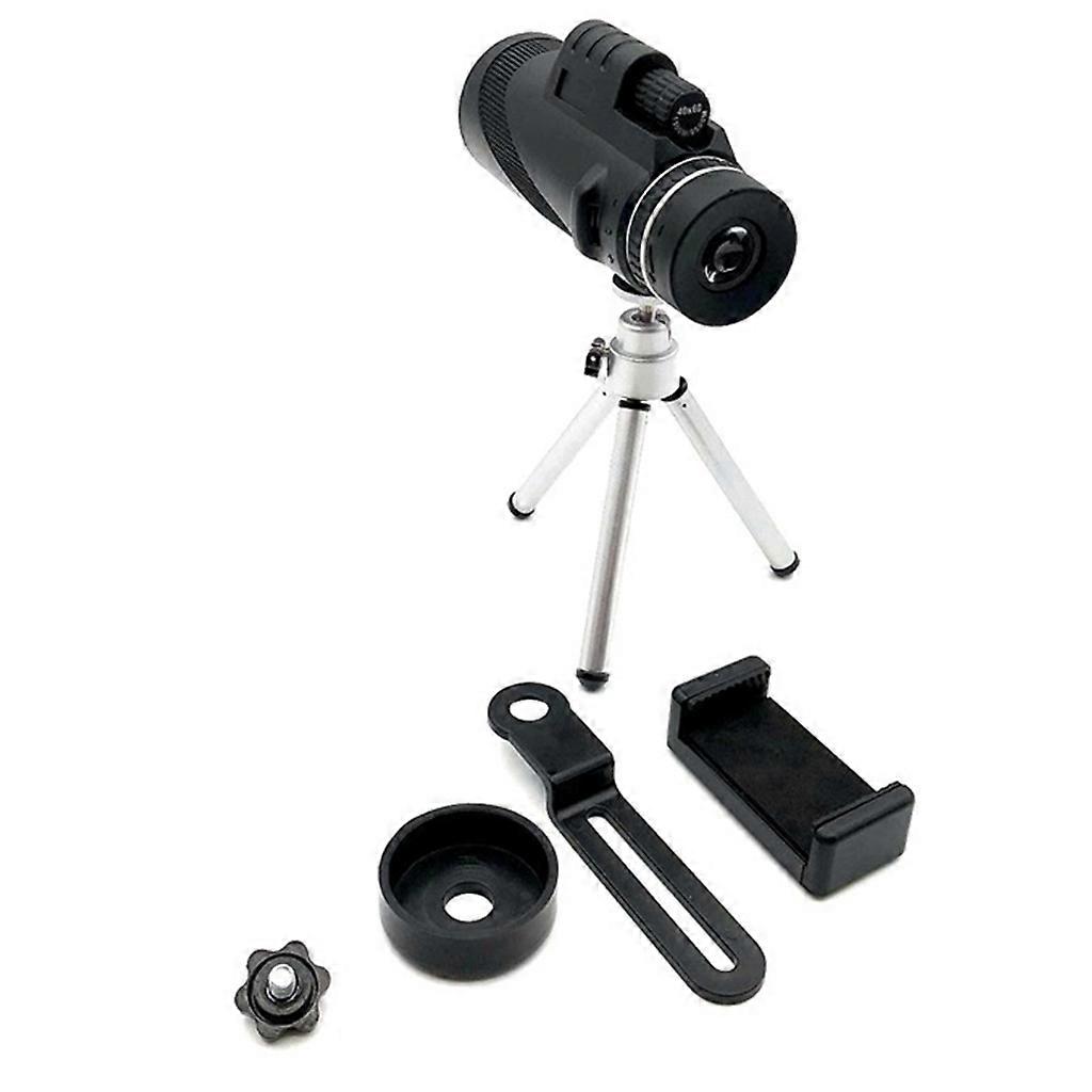Waterproof Zoom Binoculars High Powerful  Night for Vision Scope Monocular Long Range 40X60 Telescope for Smartphone