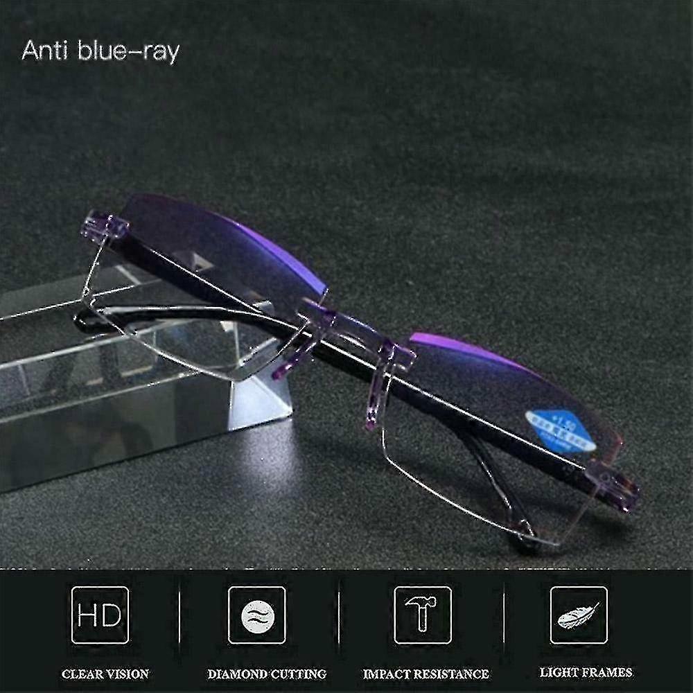 Anti- Progressive Far / Near Dual-use Reading Glasses-8