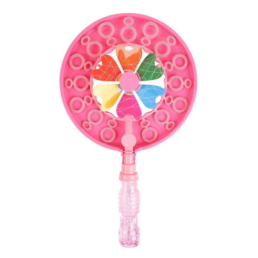 Cute Windmill Shape Bubble Machine Children Handheld Outdoor Bubble Maker
