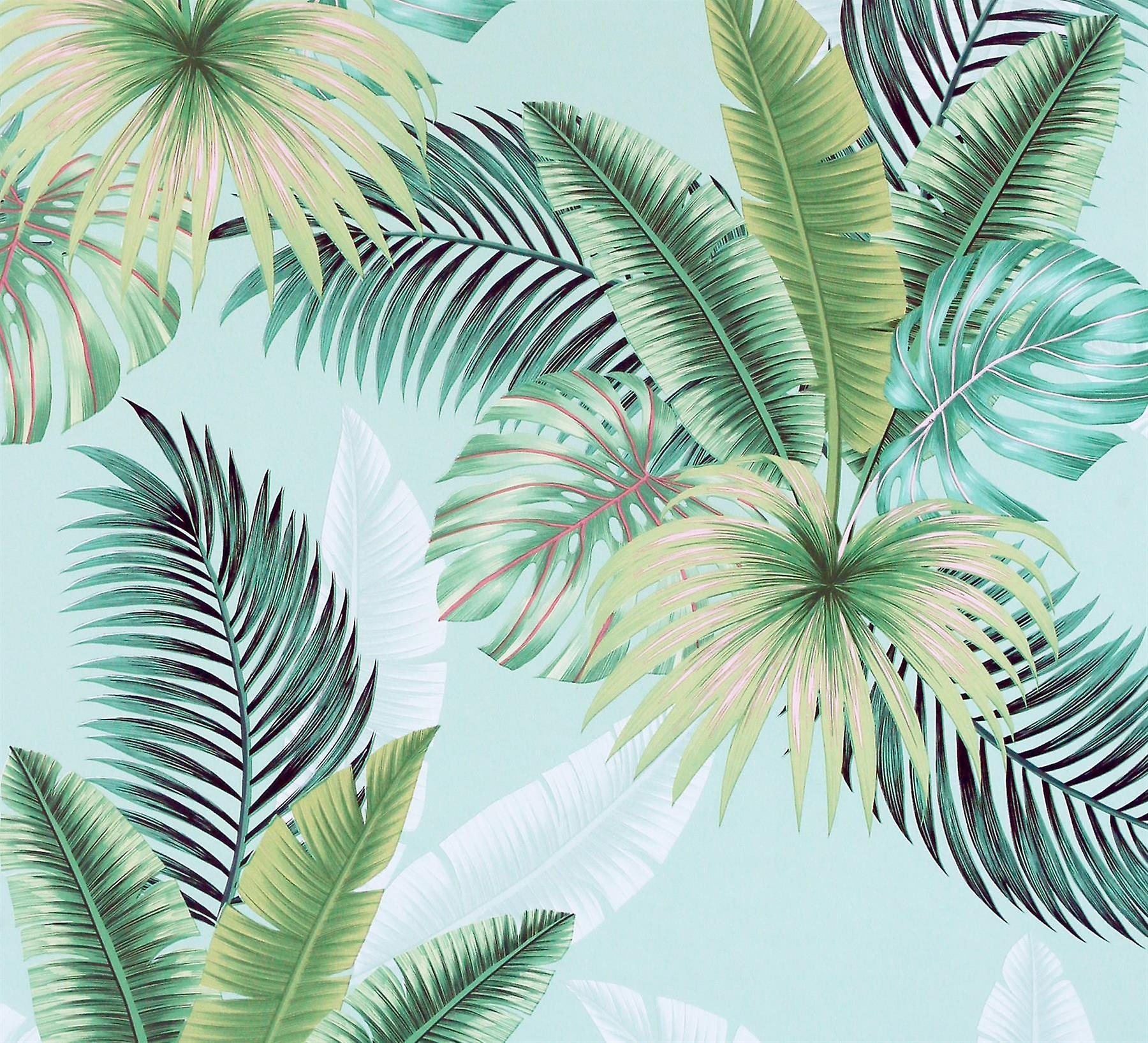 Miami Tropics Mint Hintergrundbild