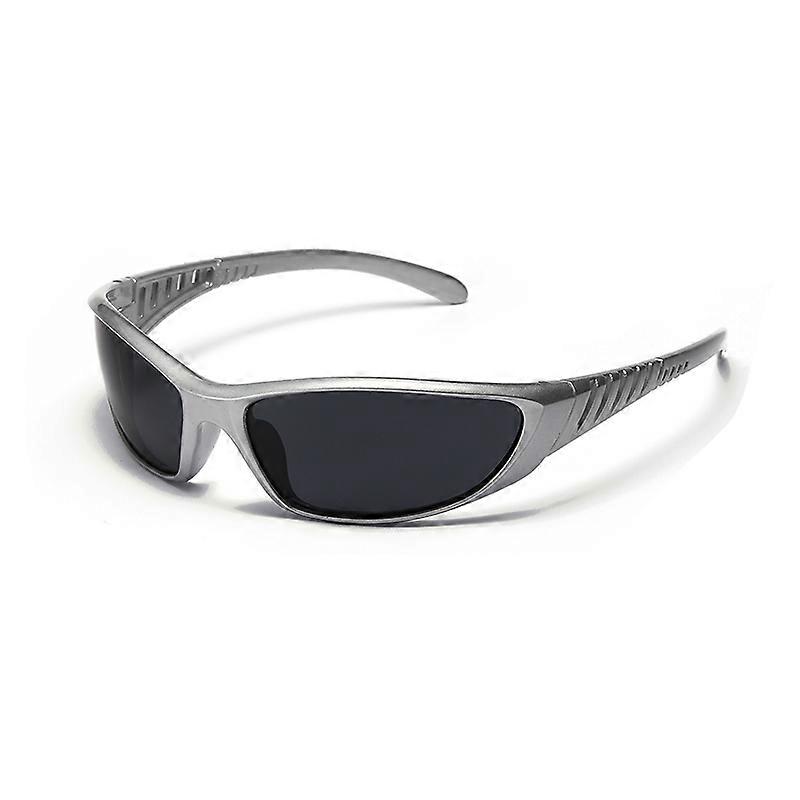 Retro Y2K aurinkolasit 2022 Ulkomaankauppa Hip Hop -tyyliset ajolasit Steampunk-lasit Goottilainen Oculos De Sol UV400