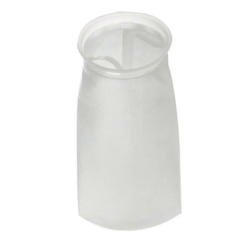 10um Paint Filter Bag Fine Mesh Liquid Water Strainer for Paint Guns Sprayers (White)