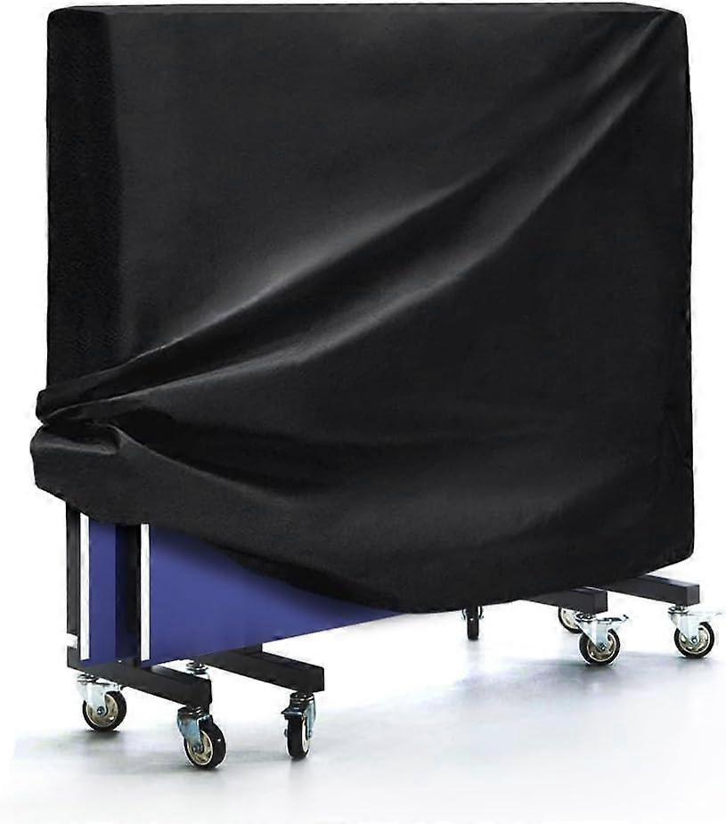 2024,Funda de mesa de tenis de mesa Funda protectora Impermeable Resistente al viento Resistente a los rayos UV Resistente al desgarro Oxford 165x70x185 cm