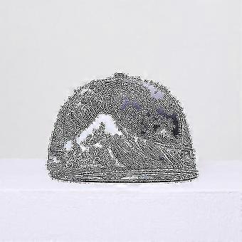 Chapeau hip-hop couple, coton polyester 3d imprimé casquettes d’été