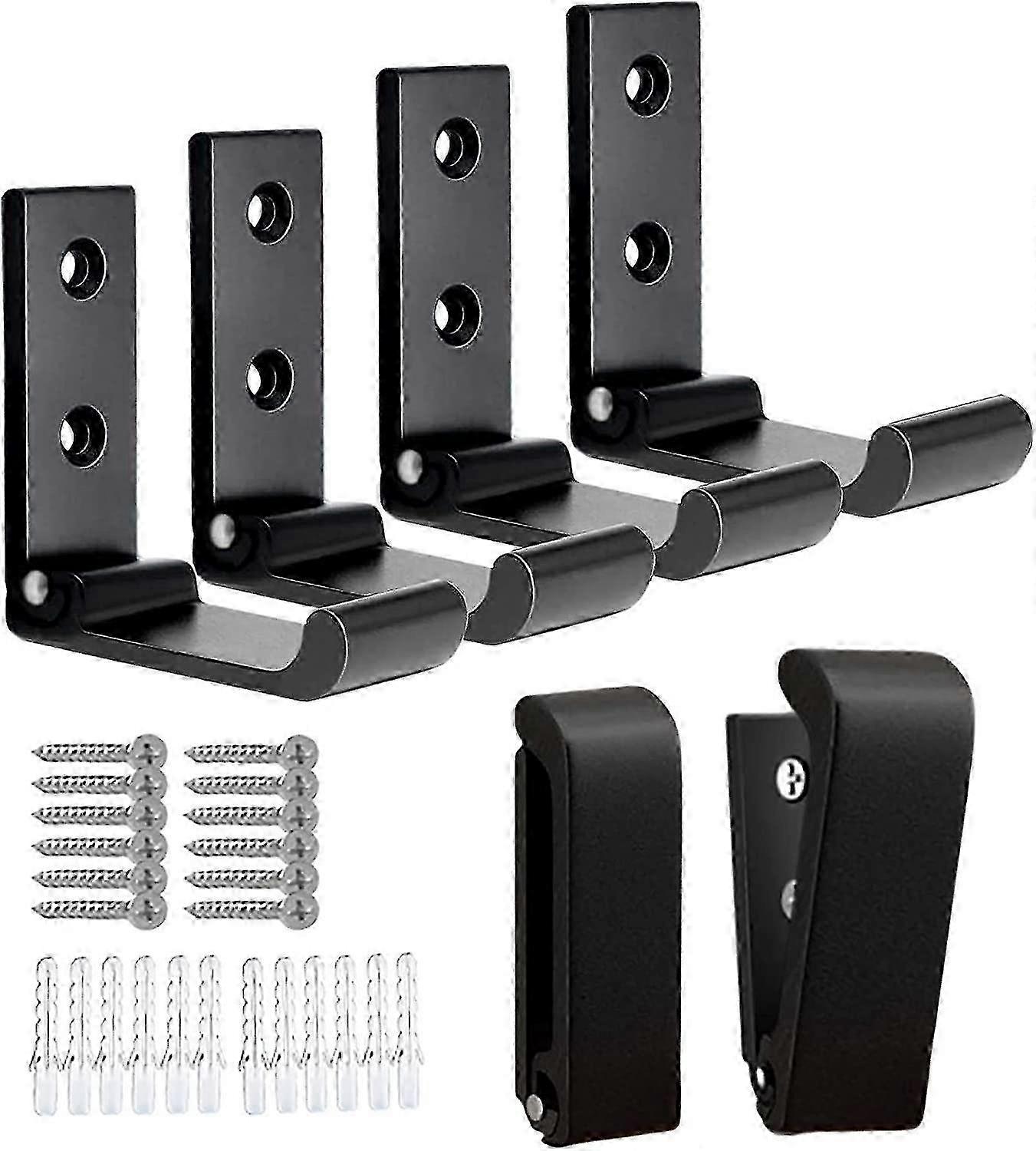 Foldable Coat Hooks 6pcs Black Wall Hooks For Hanging No Rust Aluminum Folding Hooks For Hanging Wall Mounted Towel Hooks For Bathroom Hooks Wall?head