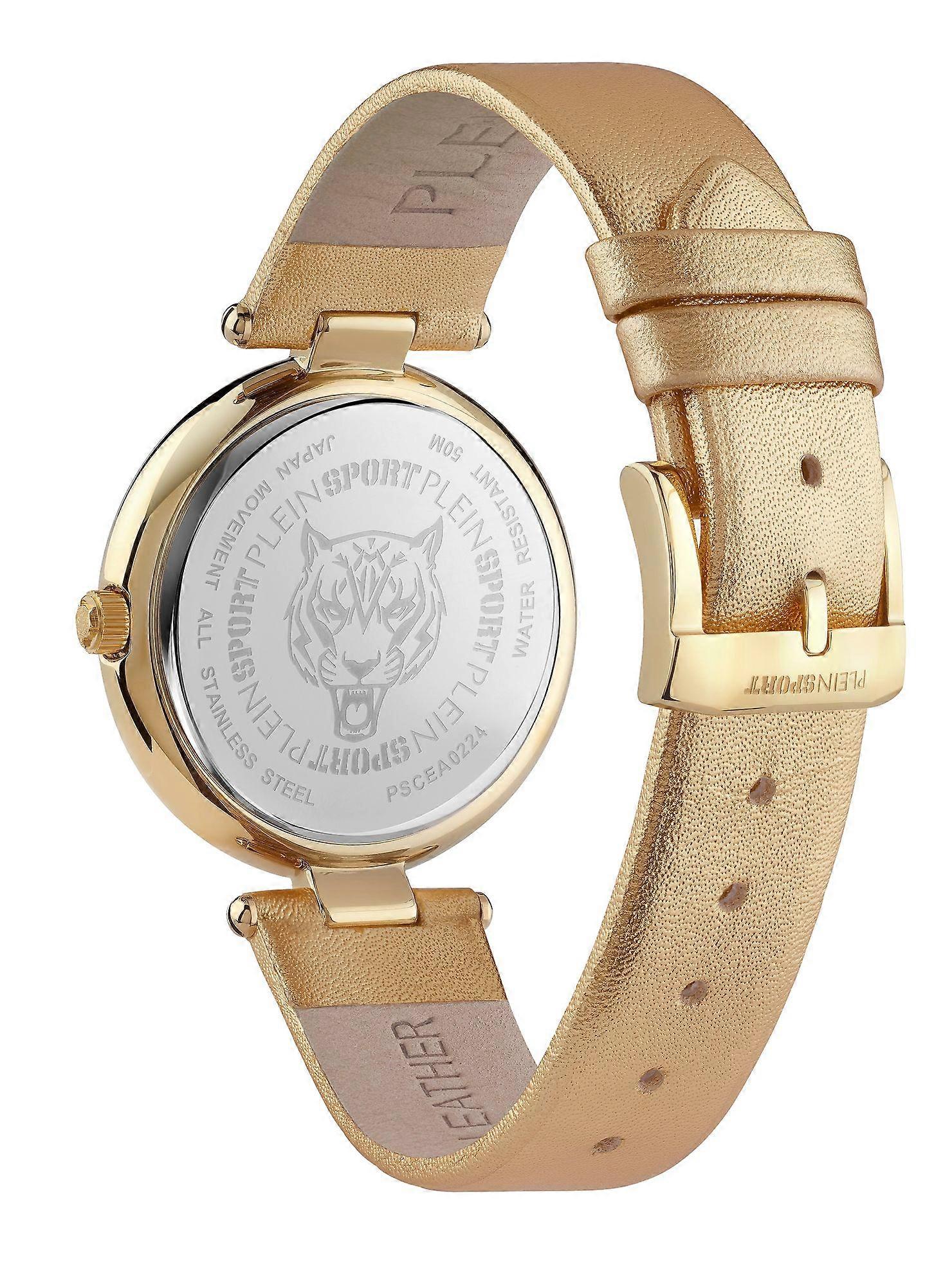 Plein Sport Opium Bracelet Watch Gold Womens Plein Sport OPIUM (38mm) Gold Dial / Gold PVD Stainless  main image 2
