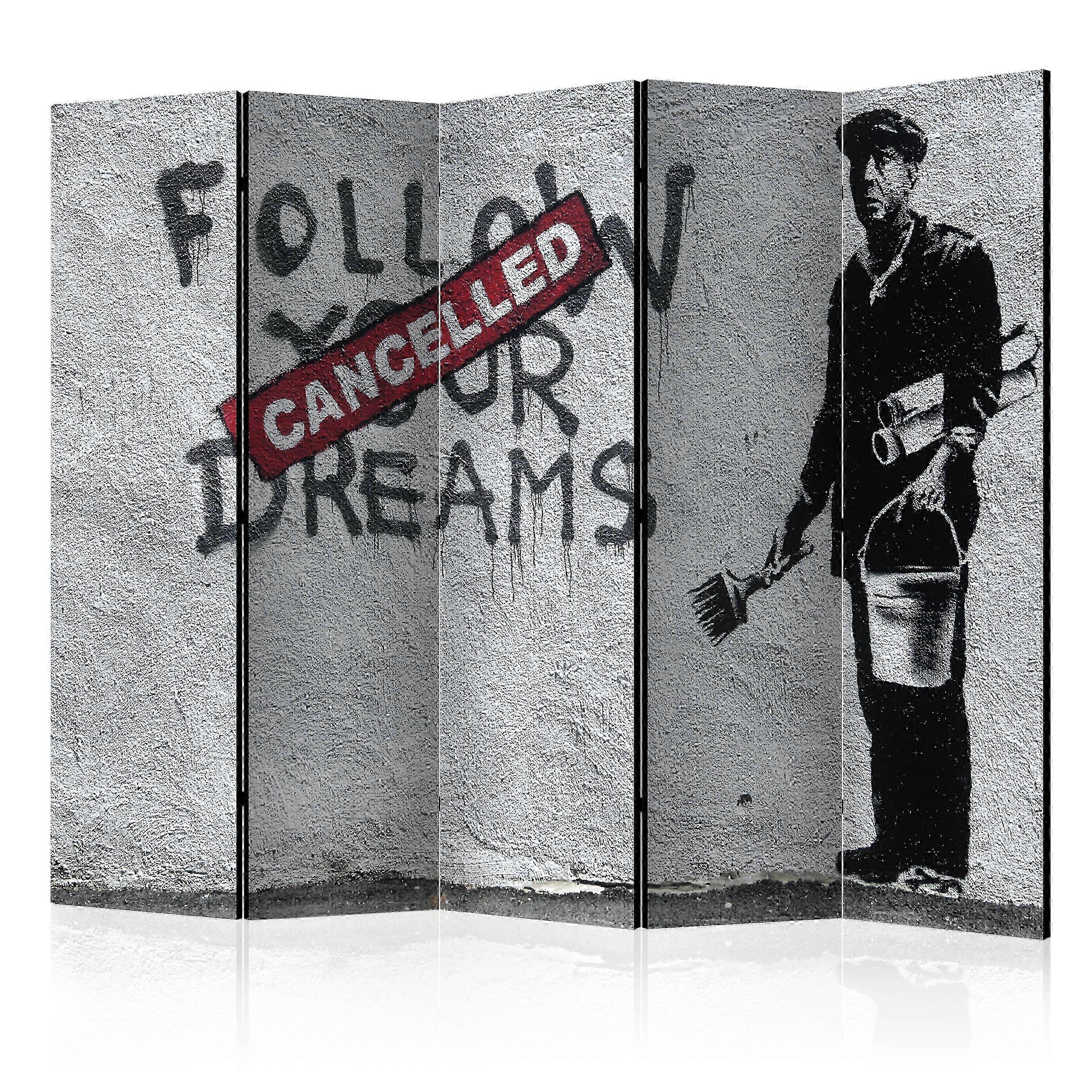 Room Divider - Dreams Cancelled (Banksy) II