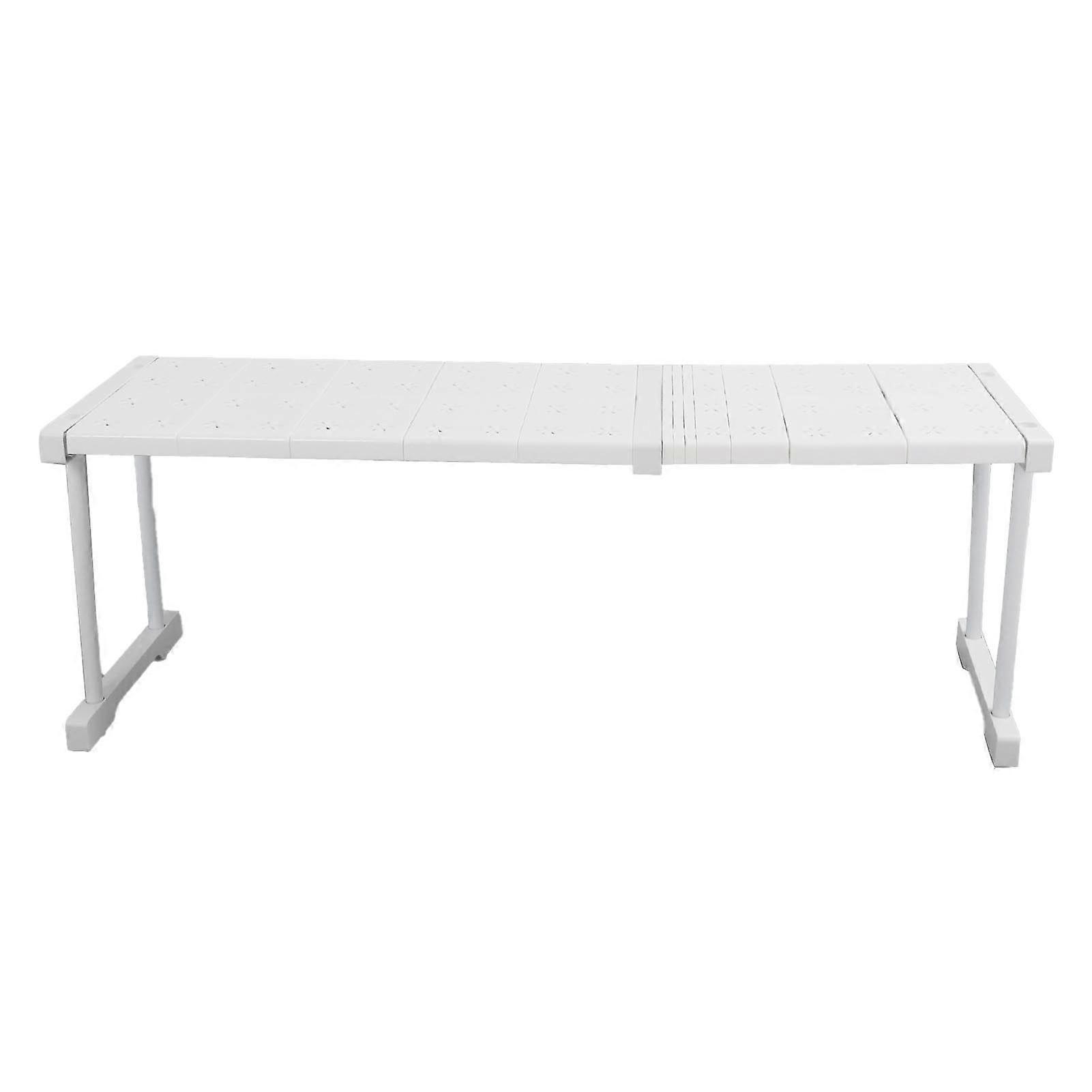 Expandable Shelf Stackable 121lb Load Bearing Divider Storage Rack for Closet Cabinet Cupboard Length 6788cm / 26.434.6in