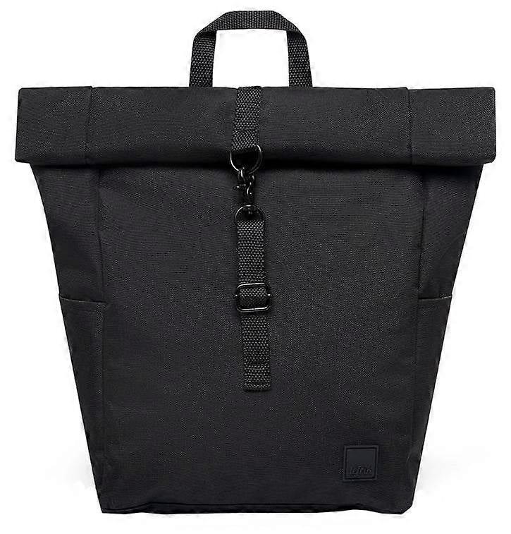 Lefrik Roll Mini Stripes Backpack - Black