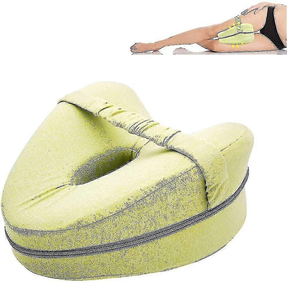 Orthopedic Sciatica Relief Knee Pillow, Knee Pillow Relieves Sciatica Memory Foam Back Pai