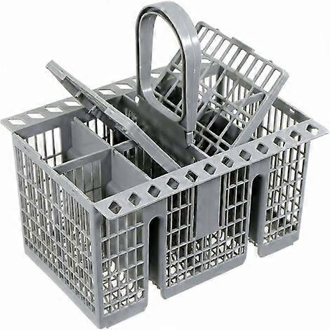 Dishwasher cutlery basket, grey, suitable for dishwasher baskets