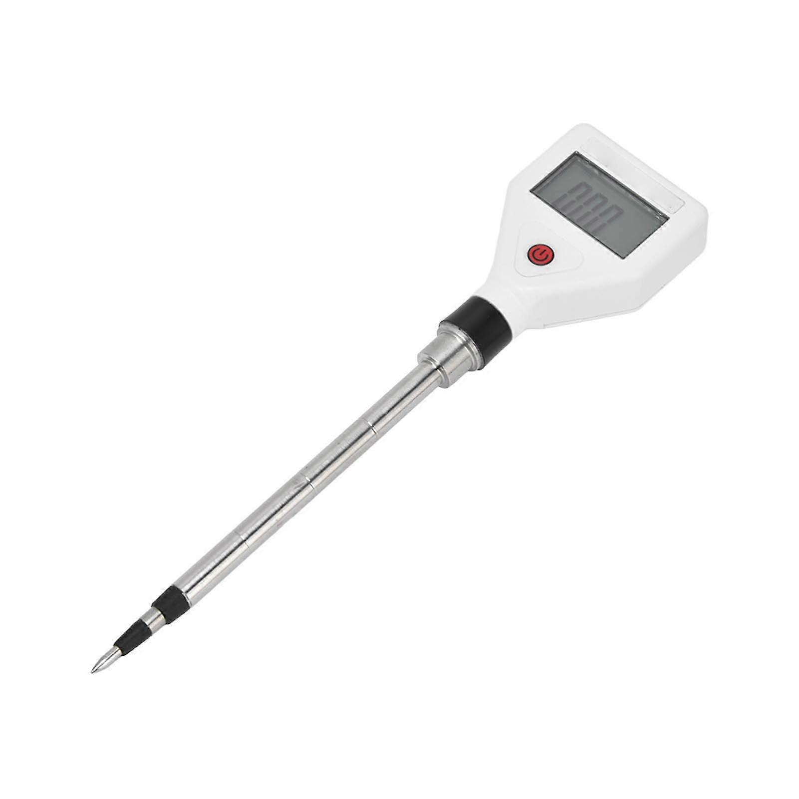 Soil EC Tester Clear LCD High Accuracy Quick Response Small Portable Durable Soil Conductivity Tester