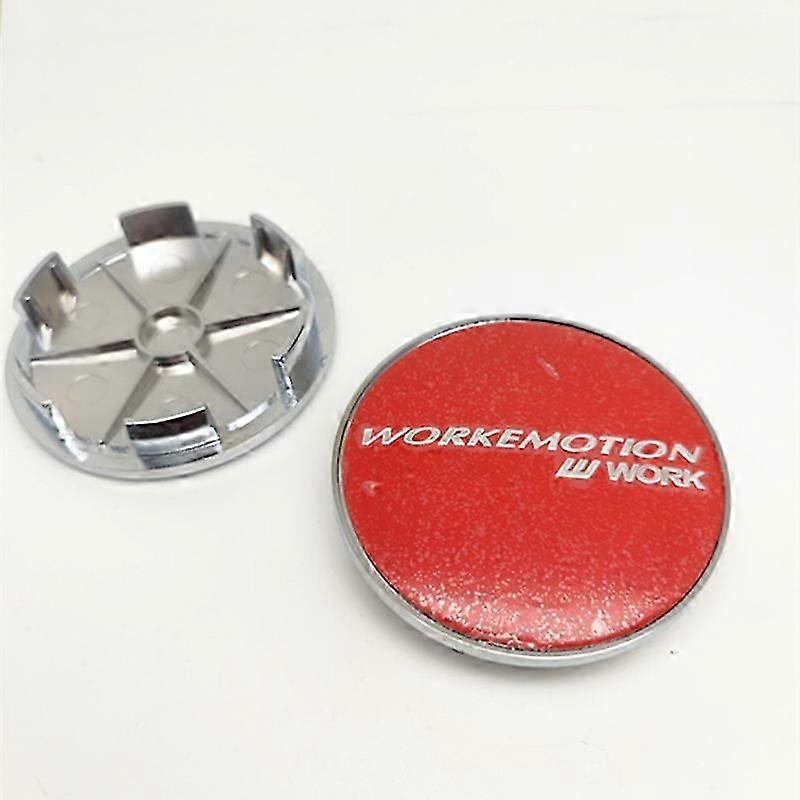 Compatível com Case Pack 68mm Work Emotion Wheel Center Caps Cubo de Roda Carro Aro Center Caps Car Styl
