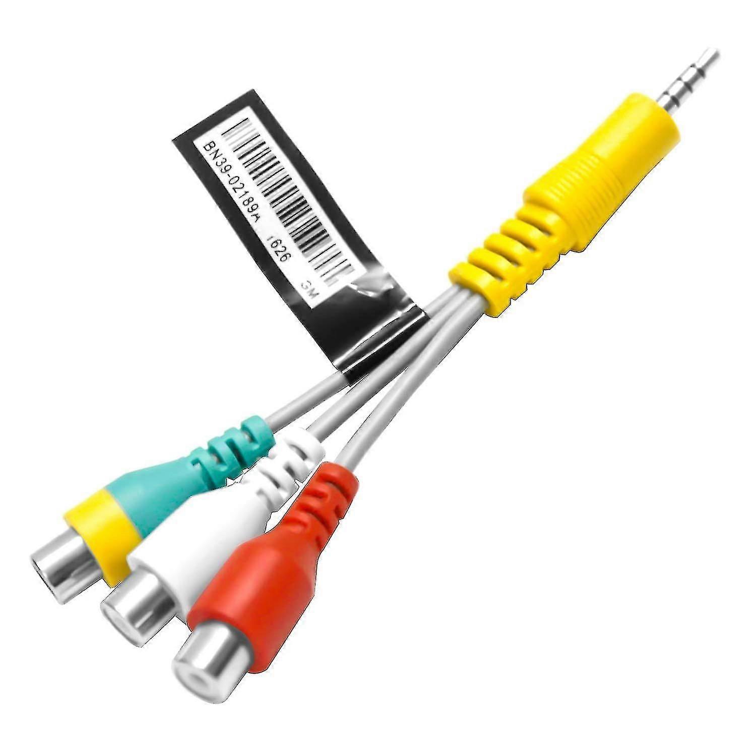 Video Av Component Adapter Cable Replacement For Samsung Tv, 3 Rca To Av Input Adapter Cable For Samsung Tv