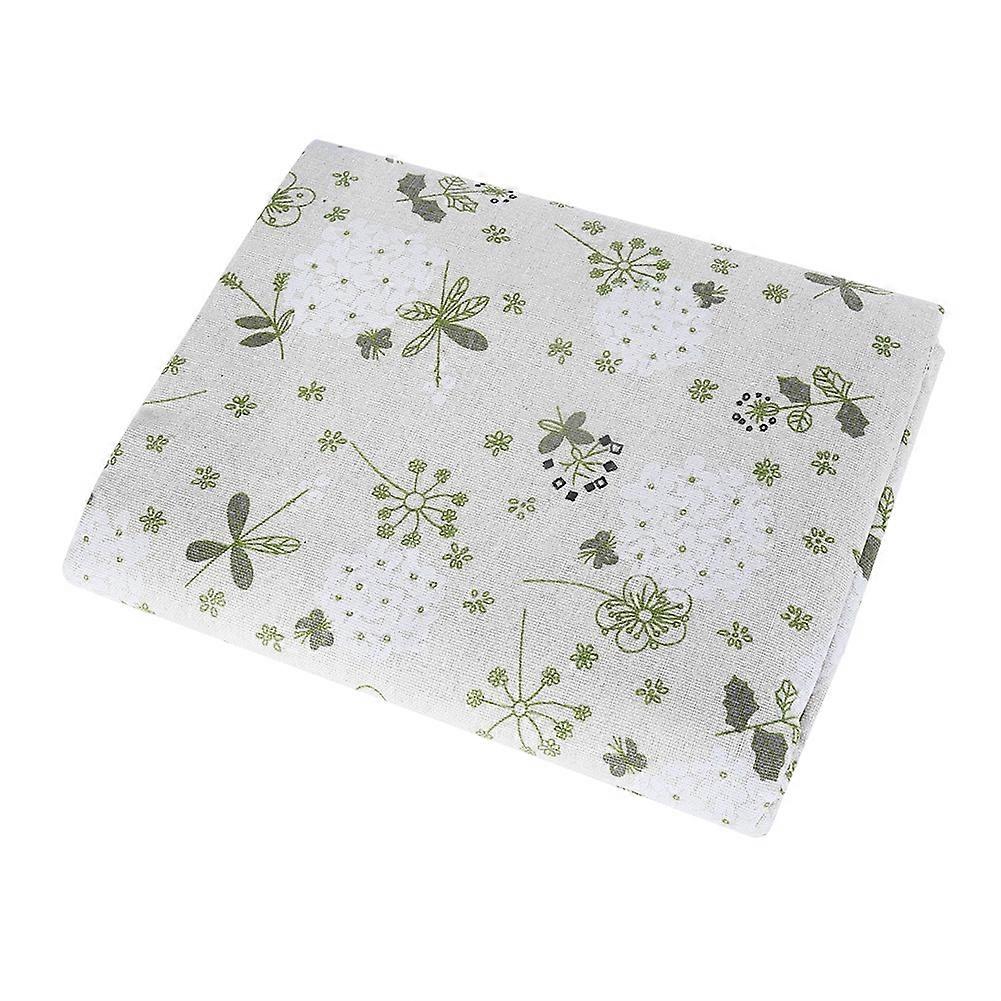 Pastorale Style Cotton Linen Table Cover Wipe Clean, Party Tablecloth, Rectangular, Washable Cotton-Linen Blend