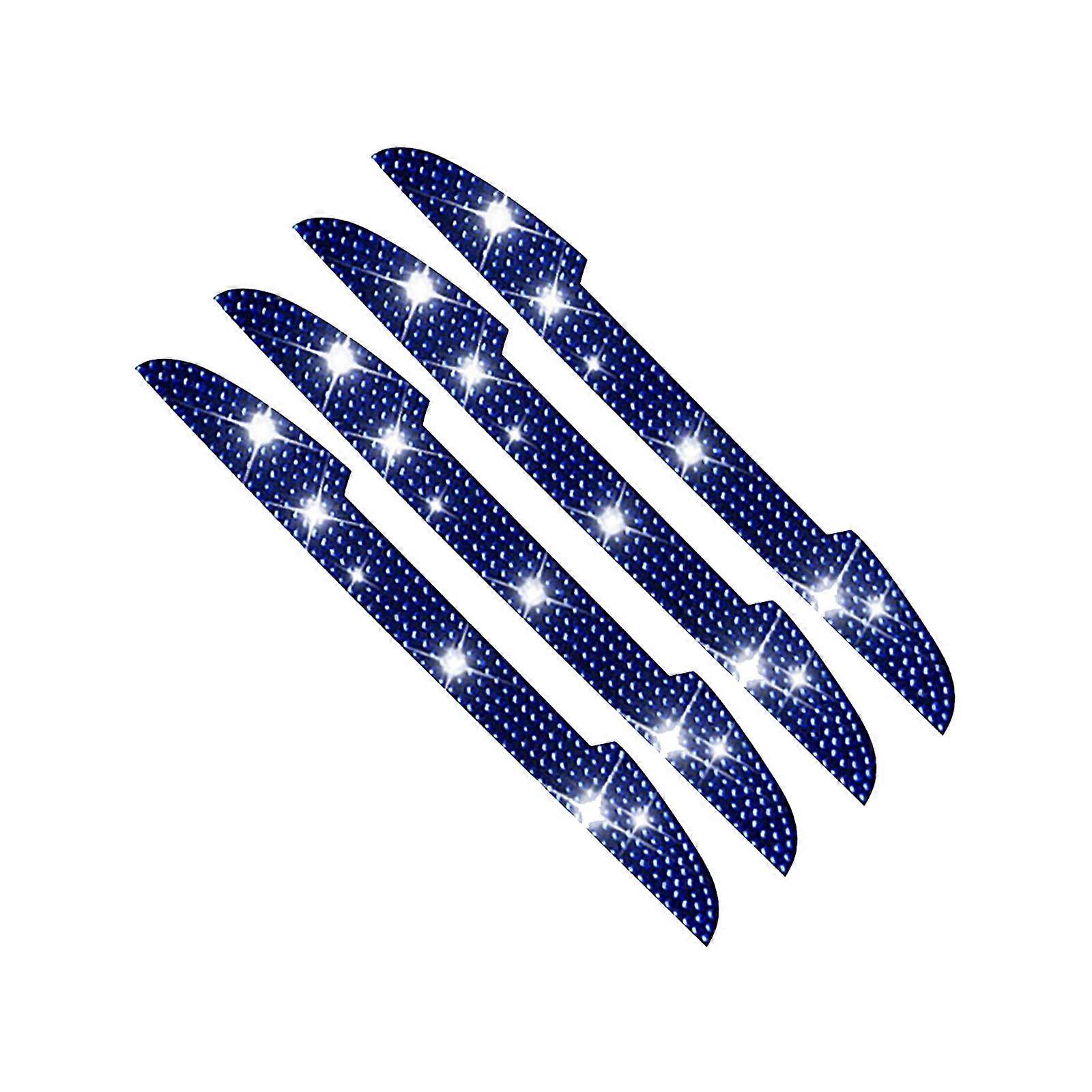 4x Car Door Side Edge Guards Protector Self Sticky Trim Stickers for handle for