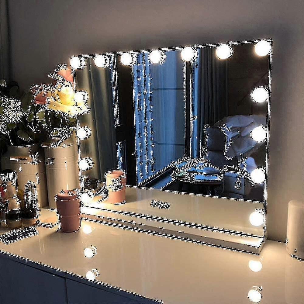 Mirror Usb Makeup Lights Lighted Bulbs 3 Colors Modes, Touch Control, Usb Charging Port (only Bulbs)