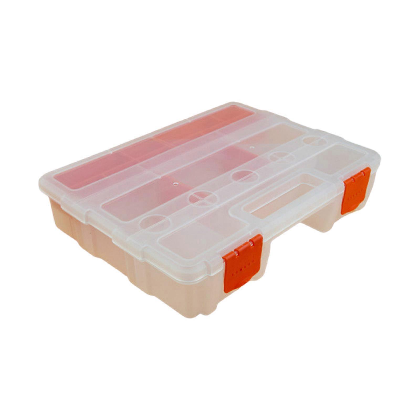 Hardware Organizers Small Parts Organisers Tool Box with Removable Dividers Hardware Storage Box Screws Sorting Box