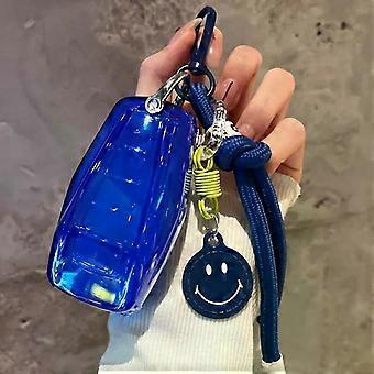 Soft Car Remote Key Cover Case Shell Fob compatible for  Geely Atlas Boyue NL3 Coolray X6 X7 EX7 Emgrand Kulrey GT GC9 Keychain Holder