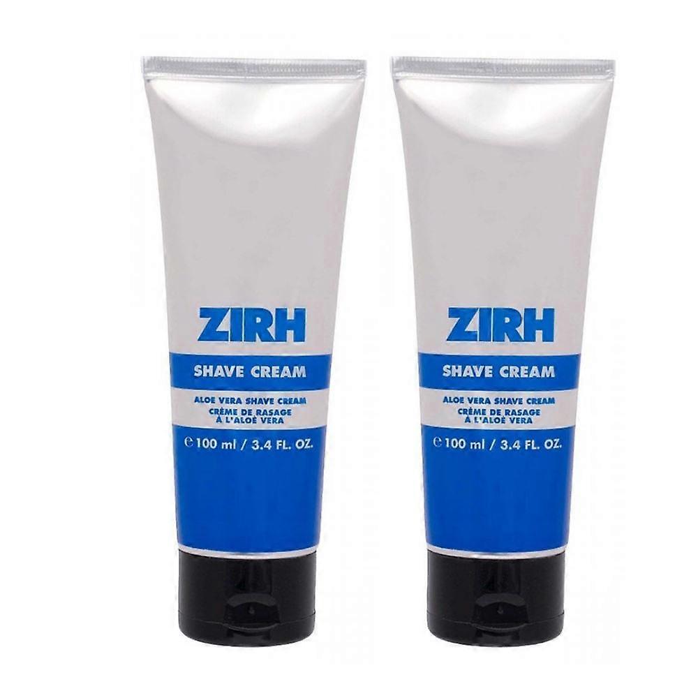 2 x ZIRH Aloe Vera Shave Cream 100ml