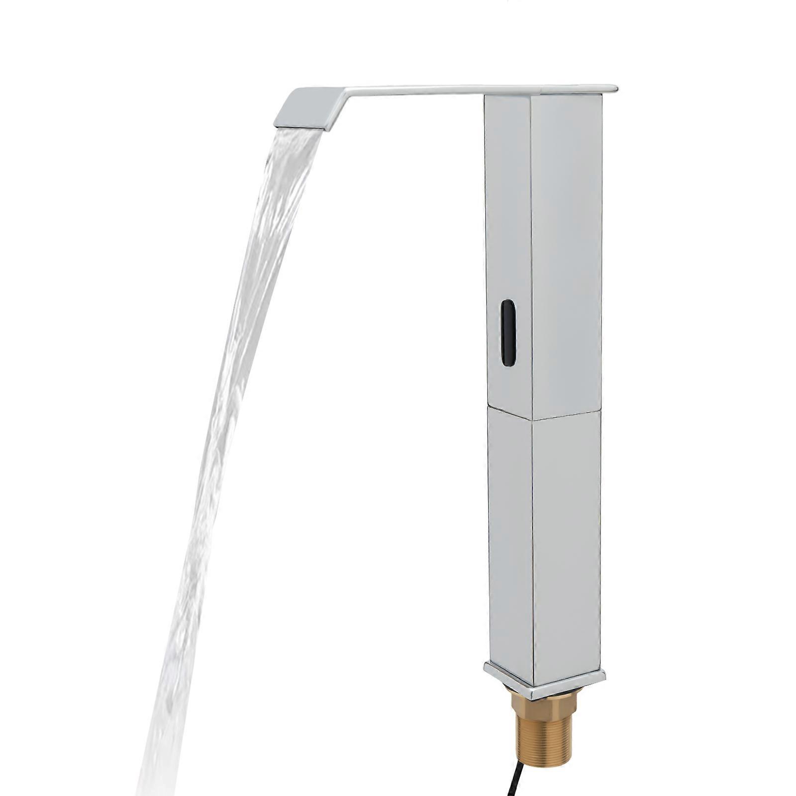 Automatischer berührungsloser Beckenhahn mit einstellbarer Temperatur Automatischer Infrarotsensor-Wasserhahn für das Badezimmer