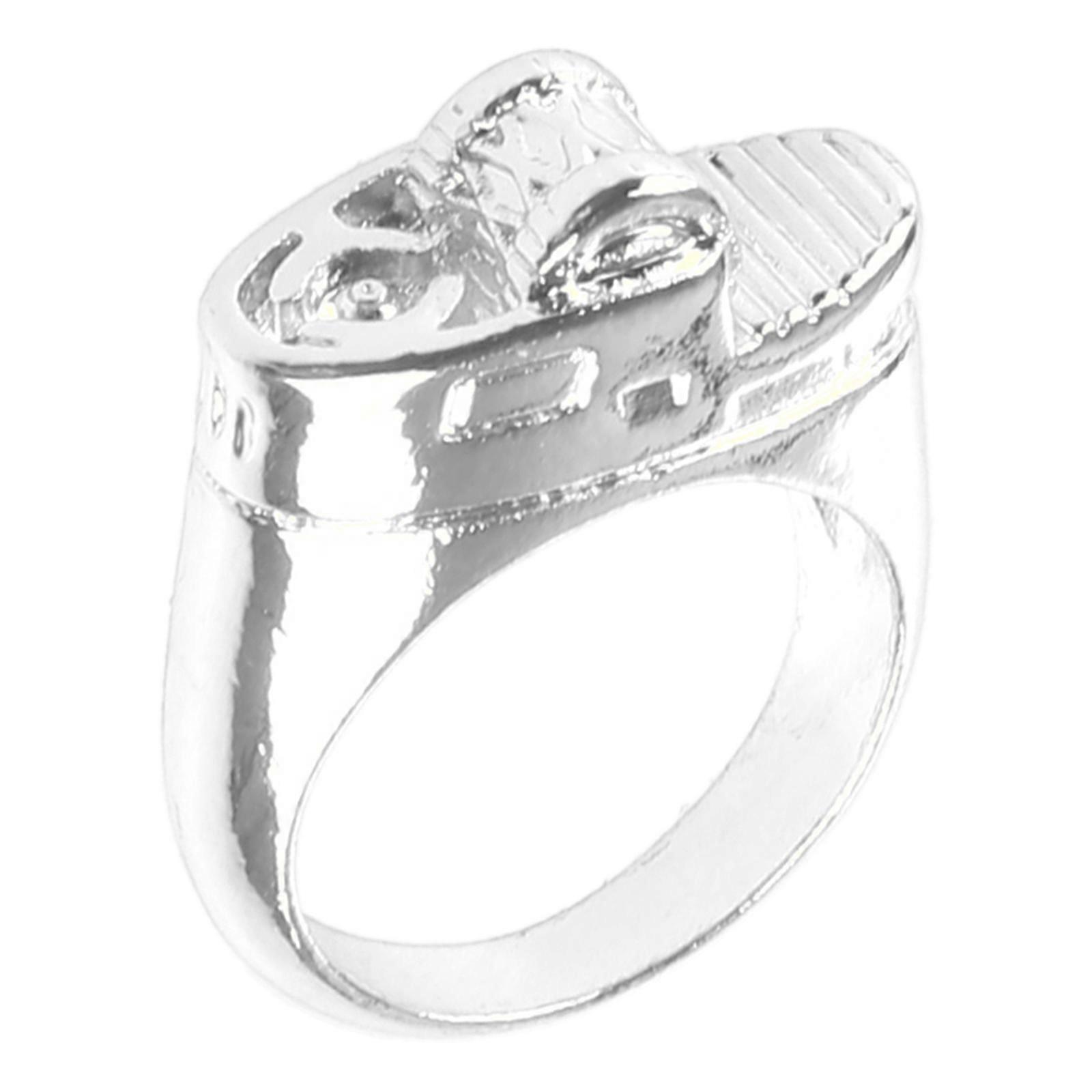 Creative Niche Design Creative Punk Smoking Tool Trend Cold Wind Index Finger Net Red Ring Hip Hop Wild Ring Fem Multicolor