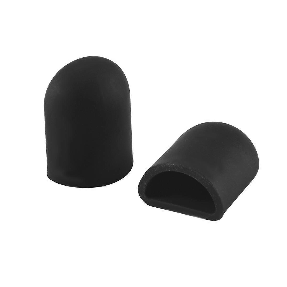 2Pcs Couverture de Pied Pour Es2 Es4 M365, Noir