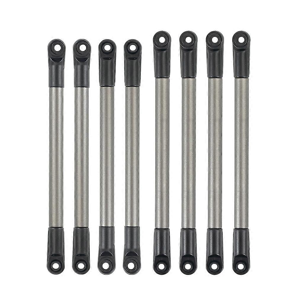 8Pcs Pull Rod Wheelbase for 1/10 SCX10 90027 RC4WD D90 TF2 MST