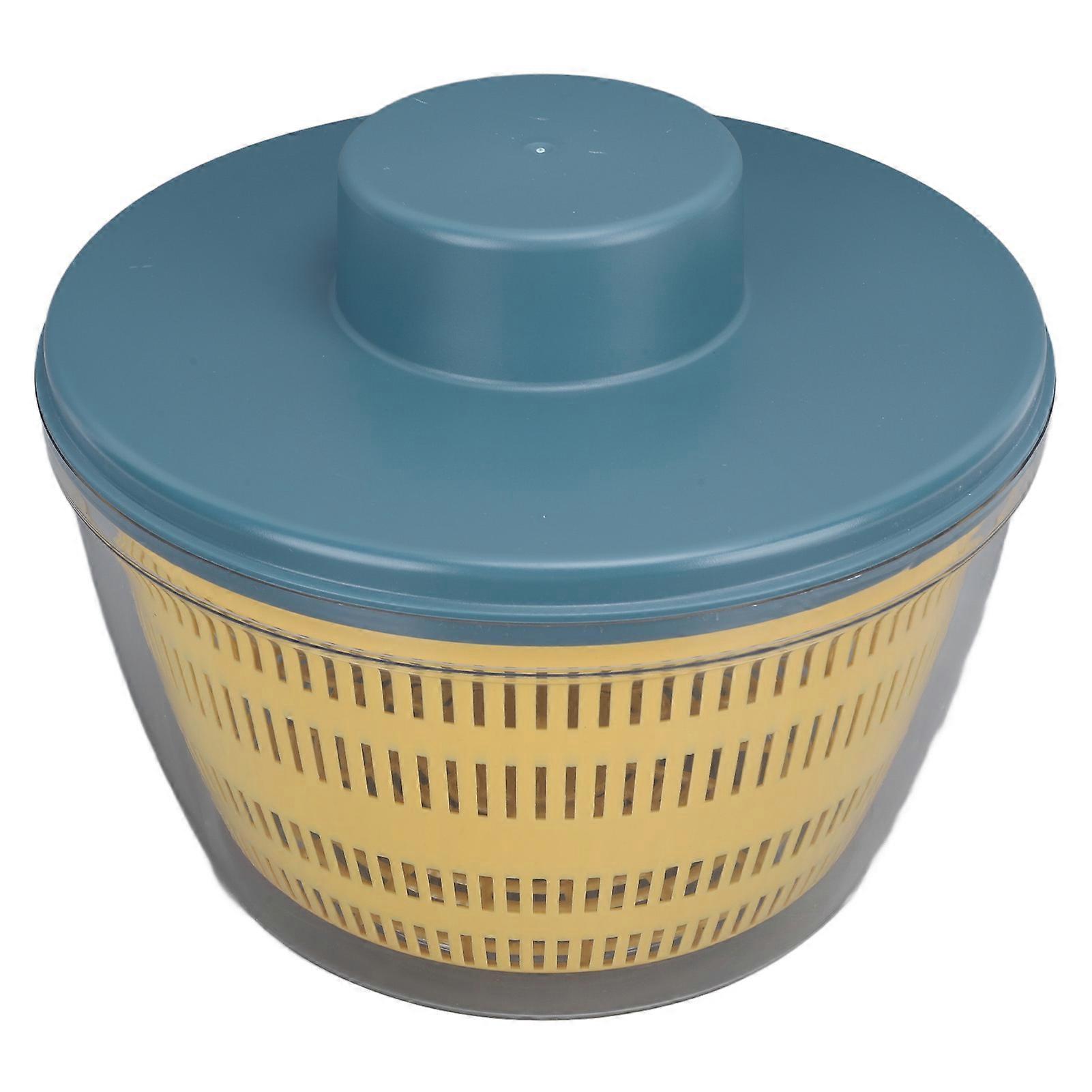 Multifunctional 4L Blue Fruit Spinner Dryer with Built-in Battery