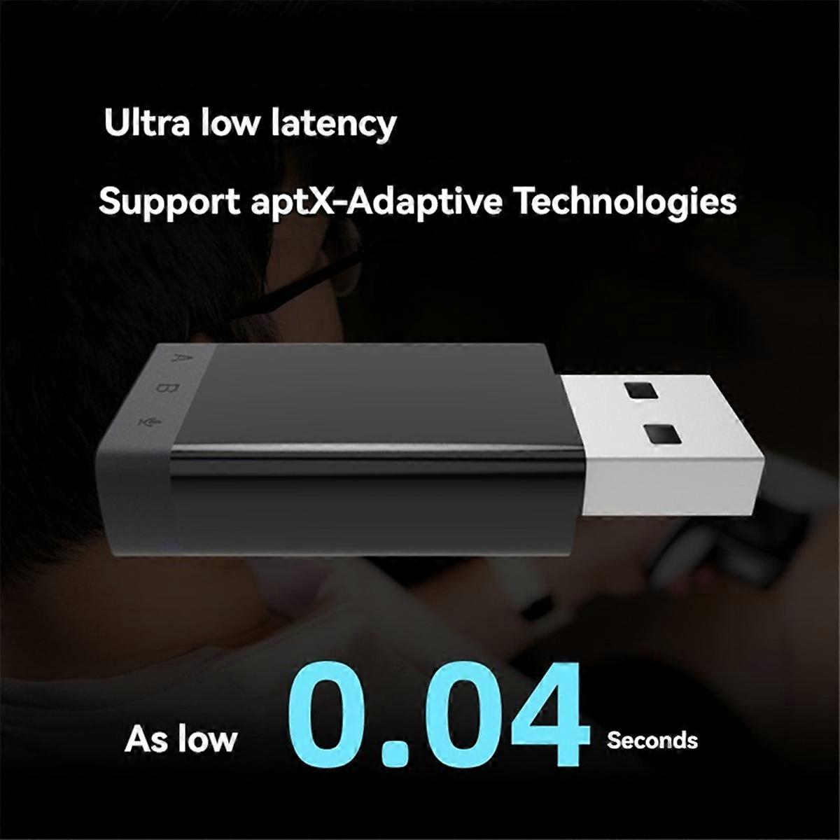 Bluetooth Adapter Audio Transmitter Receiver for //NS Switch/PC