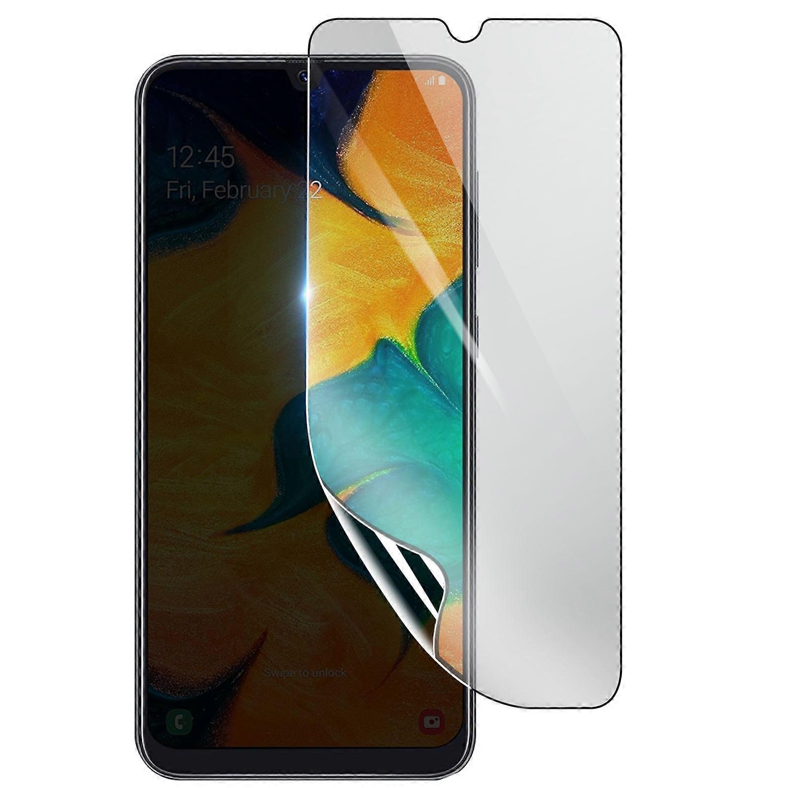 Shockproof Hydrogel Screen Protector for Galaxy A30, Transparent