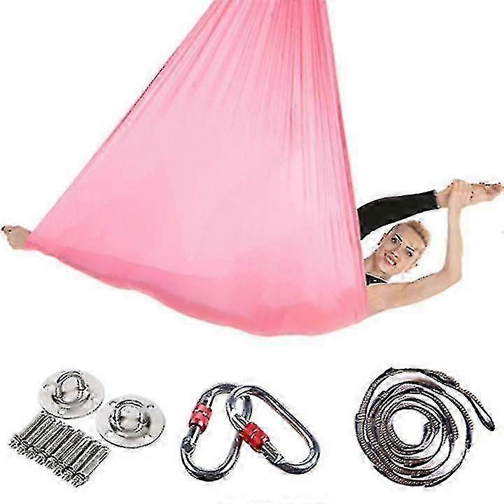 Aerial Yoga Hammock & Advanced Aerial Hammock, Anti-gravity, Yoga Swing Set, Acrobatic Flight, Sling Set, Suitable For Indoor And Outdoor Use.