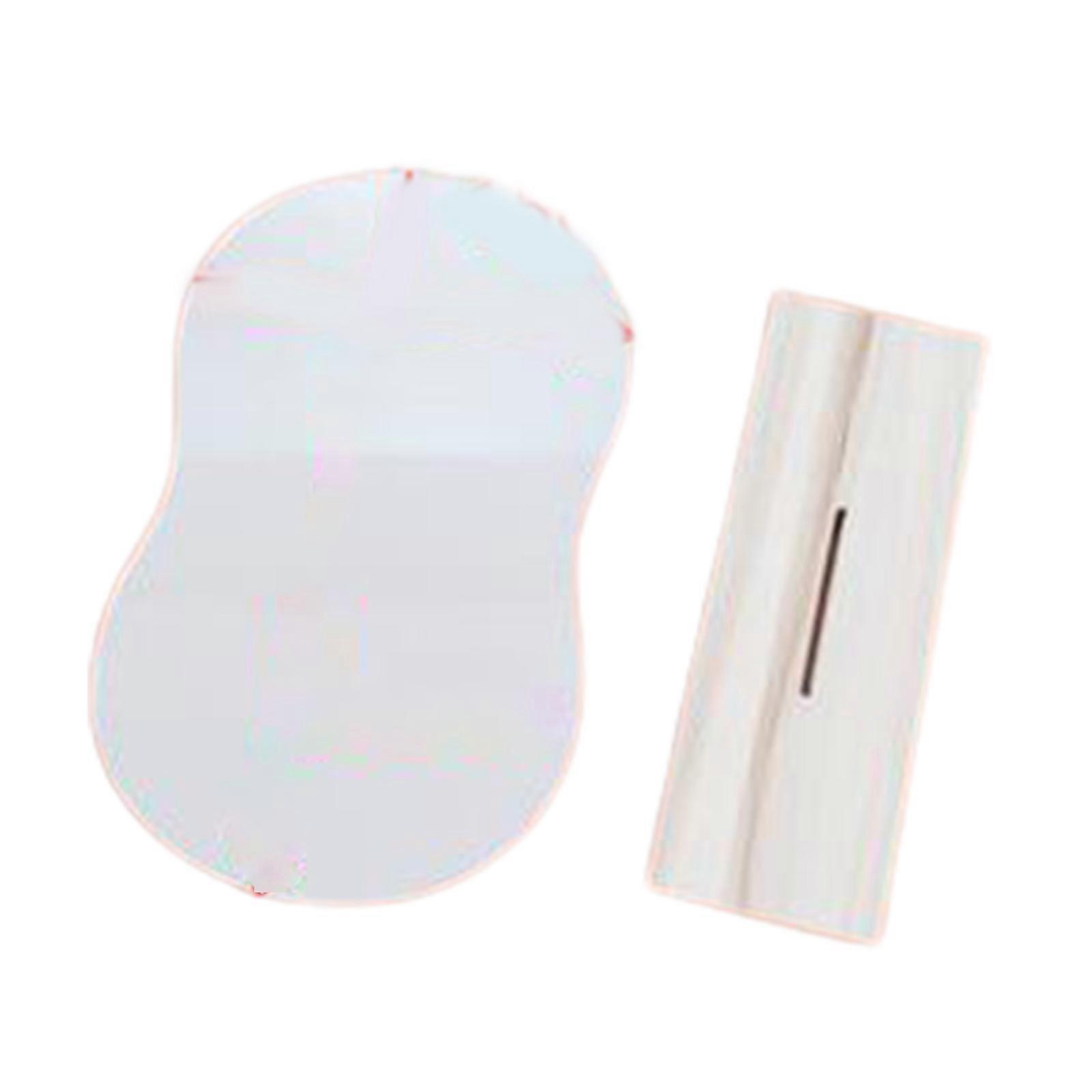 Convenient Desk Mirror Acrylic Table Makeup Mirror Wide Application Lovely Irregular Shape Mirrors