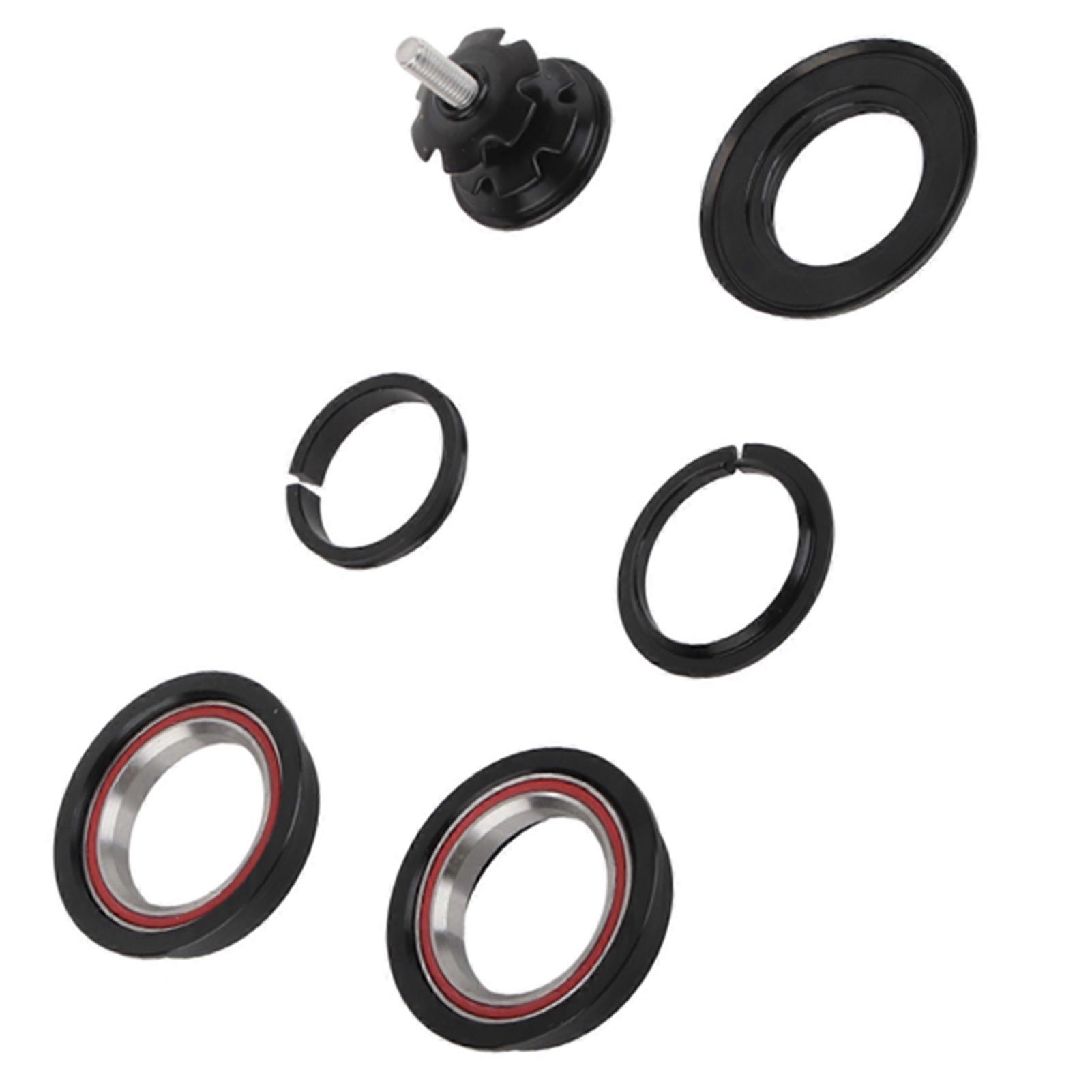 LeBycle 44mm Mountain Bike Headset Double Bearings Headset Top Cap Bearings Bottom Brackets with Top Cap